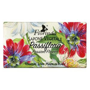Sapun vegetal cu parfum de floarea pasiunii Florinda, 100 g La Dispensa