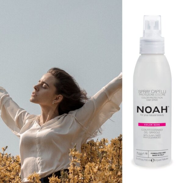 Spray natural pentru protectia culorii cu fitoceramide de floarea soarelui (1.16), Biocart.eu, Noah, 150 ml