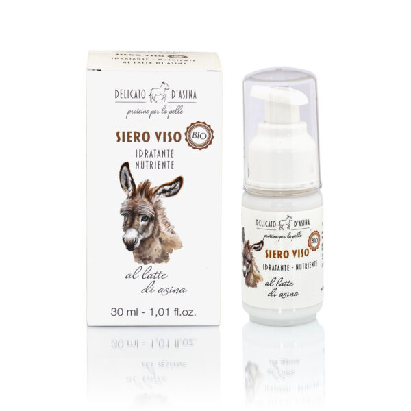 Serum facial hidratant si regenerant cu lapte de magarita, BIO, La Dispensa, 30 ml