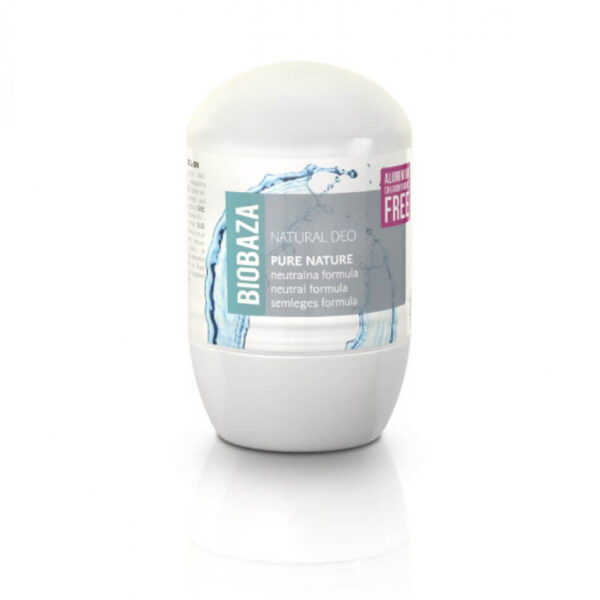 Deodorant natural pentru femei PURE NATURE (neutru), Biobaza, 50 ml