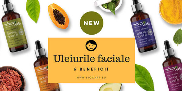 Uleiurile faciale: 6 beneficii