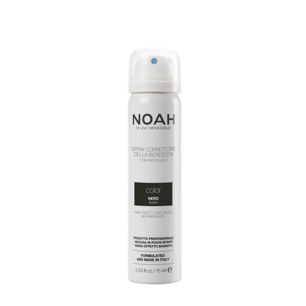 Spray corector cu vitamina B5 pentru acoperirea radacinii parului - NEGRU, Noah, 75 ml