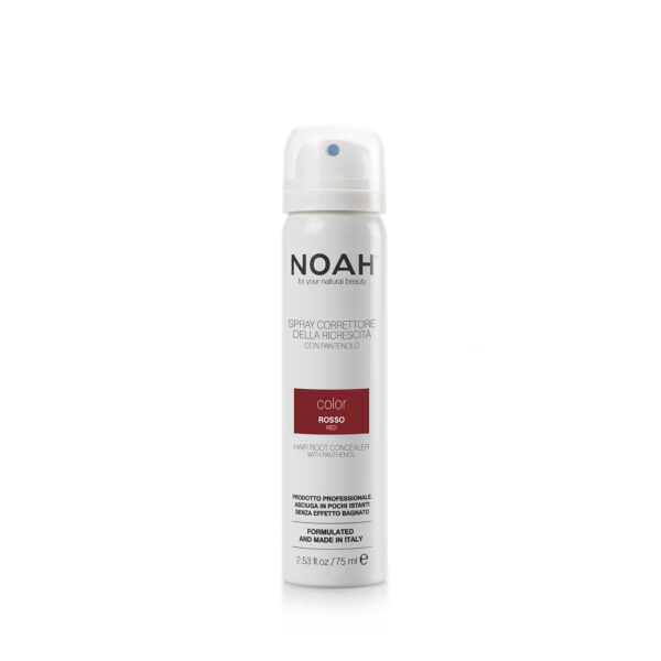 Spray corector cu vitamina B5 pentru acoperirea radacinii parului - ROSU, Biocart-Noah, 75 ml