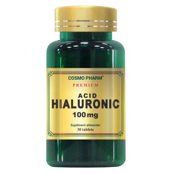 Acid Hialuronic 100mg, Cosmo Pharm, 30 tablete