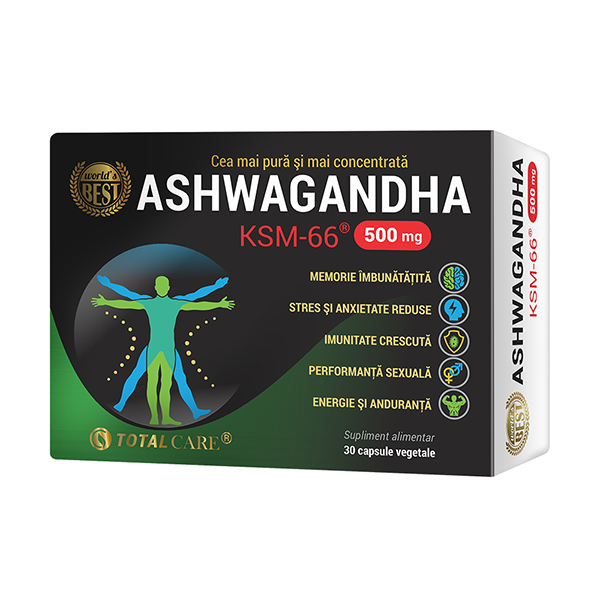 Ashwagandha KSM-66, Cosmo Pharm, 30 capsule vegetale