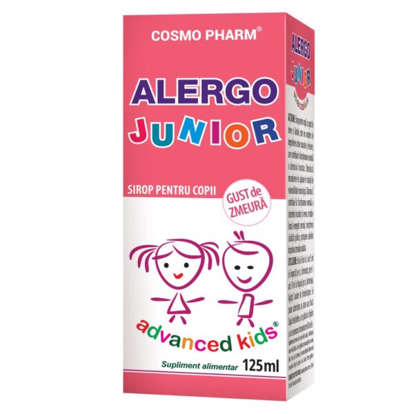 Alergo Junior Sirop, Cosmo Pharm, 125 ml