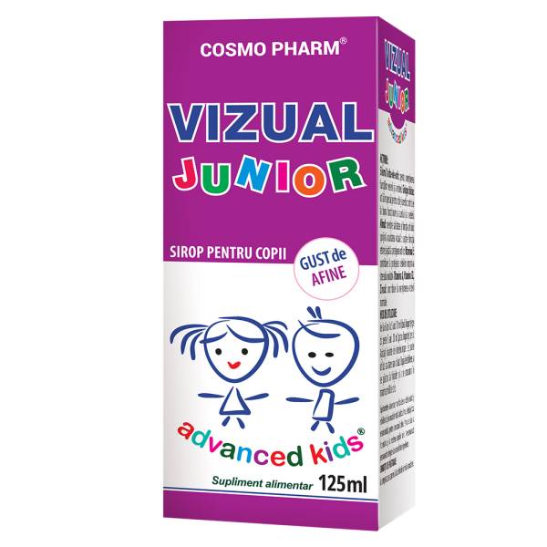 Vizual Junior Sirop, Cosmo Pharm, 125 ml