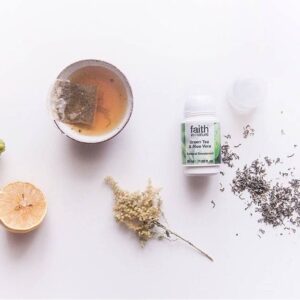 Deodorant roll on natural, cu ceai verde si Aloe Vera, Faith in Nature...