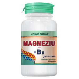 Magneziu 375 B6 Premium Formula, Cosmo Pharm, 30 tablete
