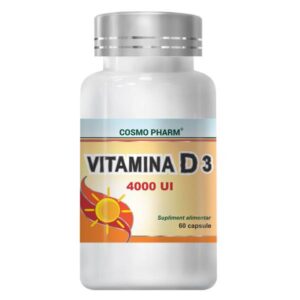 Vitamina D3 4000 UI, Cosmo Pharm, 60 capsule