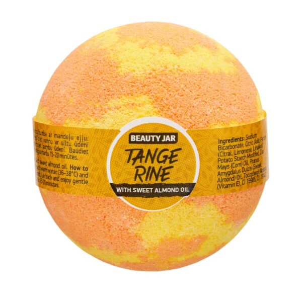 Bila de baie efervescenta cu mandarina, Tangerine, Biocart_Beauty Jar, 150g