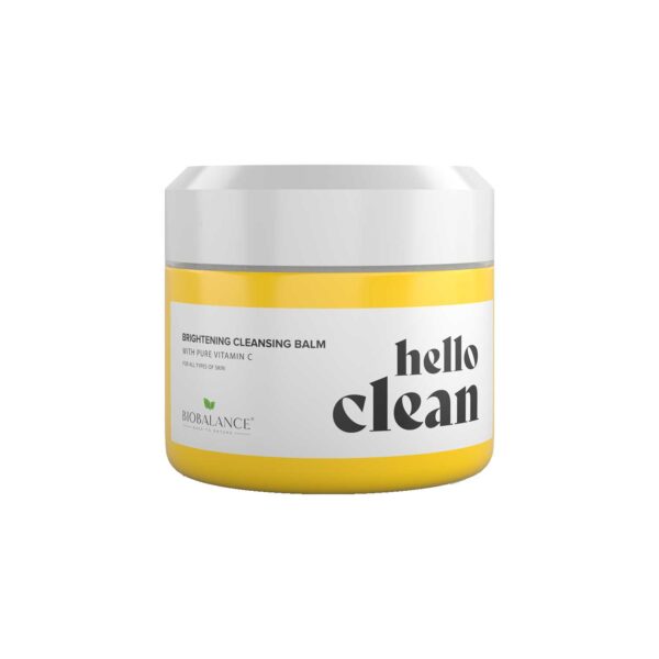 Balsam de curatare faciala 3 in 1 cu vitamina C pura, Hello Clean, Biocart, Bio Balance, 100 ml