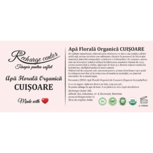 Apa florala organica CUISOARE, Recharge, 100ml
