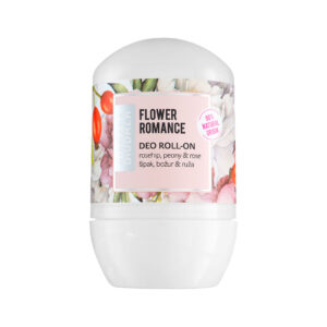 Deodorant natural pentru femei FLOWER ROMANCE (trandafir si bujor), Biobaza, 50 ml