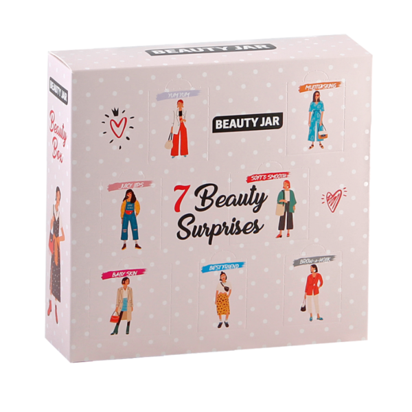 Calendar Advent, 7 Beauty Surprises, Biocart, Beauty Jar, 205 grame