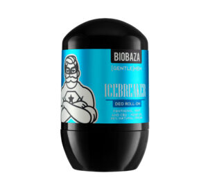 Deodorant natural roll-on fara aluminiu pentru barbati, cu ulei de pin si menta, ICEBREAKER, Biobaza, 50 ml