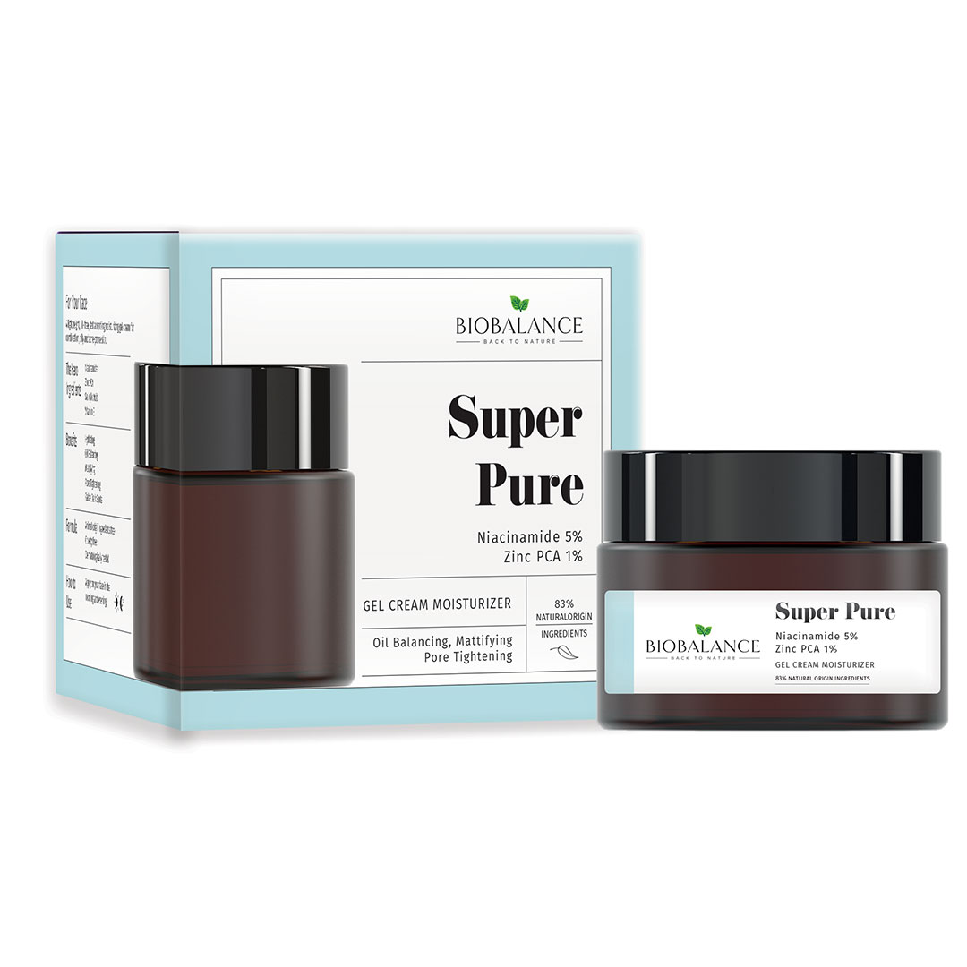 Super Pure Crema-gel purifianta cu Niacinamide 5% + Zinc PCA 1%, pentr...