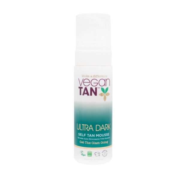 Spuma autobronzanta vegana, Ultra Dark, Vegan Tan, 150 ml