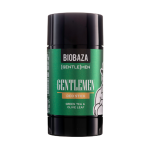 Deodorant natural stick fara aluminiu, cu extract de ceai verde, pentru barbati, Gentlemen, Biobaza, 50 ml