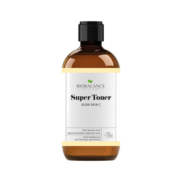 Super Toner Glow Skin C, Antirid si Iluminator, Impotriva Petelor Pigmentare, pentru Toate Tipurile de Ten, Biocart.eu, Bio Balance 250 ml