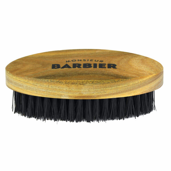 FINAL TOUCH, Perie pentru barba 100% vegana din lemn de santal, Monsieur Barbier, 1 buc