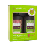 Set Sampon & Balsam cu Ulei de Macadamia si Ulei de Argan, pentru...