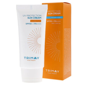 Crema Protectie Solara, Fitru UV, SPF50+ PA++++, Invisible Finish, Trimay, 50 ml