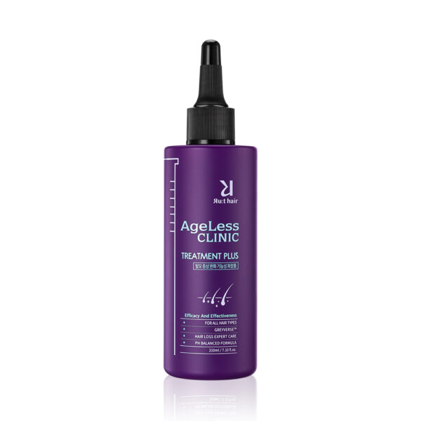 Tratament impotriva caderii parului, Ageless Clinic Treatment Plus, Rut hair, 210 ml