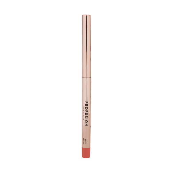 Set Lip Envy Nude Nectar, luciu de buze ultra neted si lucios & creion pentru buze cu finish satinat, Profusion Cosmetics, 3,5 ml + 0,3 g