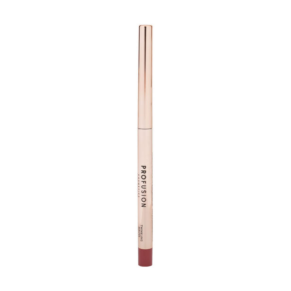 Set Lip Envy Twinkling Mauve, luciu de buze ultra neted si lucios & creion pentru buze cu finish satinat, Profusion Cosmetics, 3,5 ml + 0,3 g