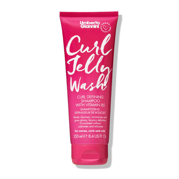 Sampon pentru definirea buclelor cu vitamina B5, Curl Jelly Wash, Umberto Giannini, 250 ml