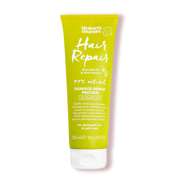 Sampon reparator cu ulei de avocado si extract de kale, Hair Repair, Umberto Giannini, 250 ml