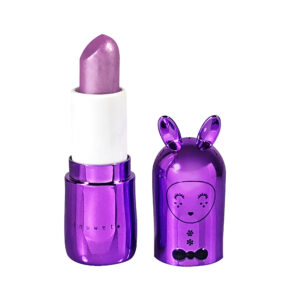 Balsam de buze cu sclipici pentru copii, Purple, cu parfum de coacaze negre, Inuwet, 3.5 gr