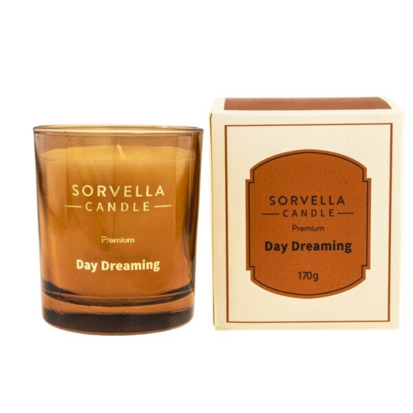 Lumanare parfumata premium SORVELLA DAY DREAMING, 170 gr.