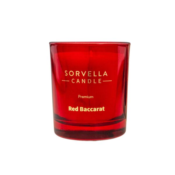 Lumanare parfumata premium SORVELLA RED BACCARAT, 170 gr.