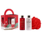 Set Cadou Joyful Treats, Wild Fig & Cranberry, Gel de Dus, Lotiun...