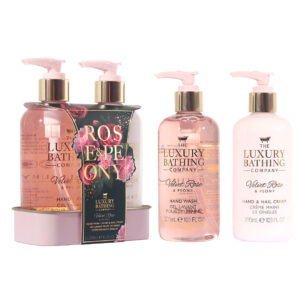 Set Cadou Delightful Duo, Velvet Rose & Peony, Sapun Lichid, Crem...