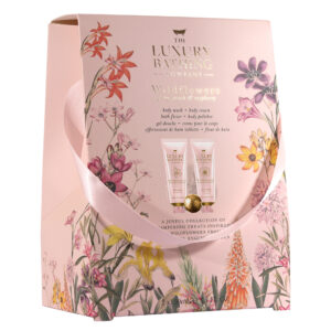 Set Cadou Afternoon Delight, Wildflowers, Peony, Peach & Raspberr...