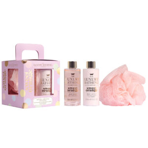 Set Cadou Glamorous Glow, Sweet Orange & Ylang Ylang, Gel de Dus,...