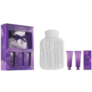 Set Cadou Cosy Up, Lavender, Crema Maini si Unghii, Crema Corp, Sare d...