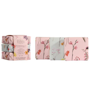 Set Cadou Gentle Cleansing Trio, Wildflowers, Peony, Peach & Rasp...