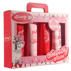 Set Cadou Smoothy Stars, Candy Canes, Cocoa & Vanilla Swirl, Spum...