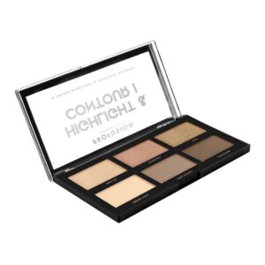 Paleta conturare si iluminare Highlight & Contour I, Profusion Co...