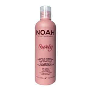 Balsam pentru par cret, cu efect anti-frizz, Noah Curly, 250 ml