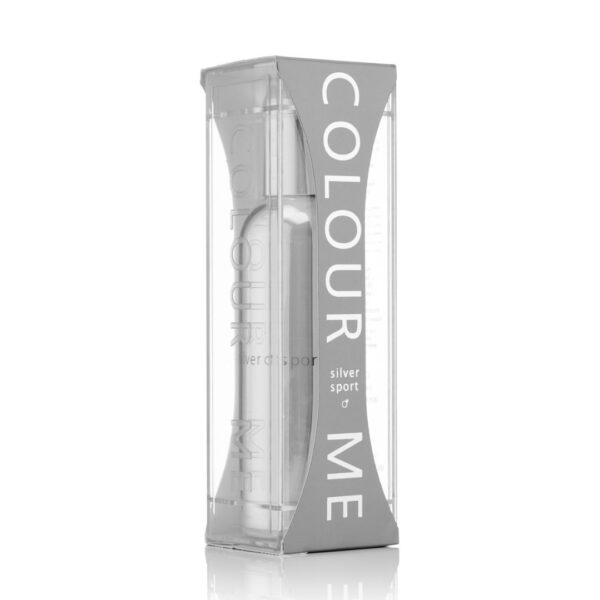 Apa de parfum pentru barbati Colour Me Silver Sport, Milton-Lloyd Fragrances, 100 ml